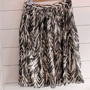 Talbots Animal Print Skirt NEW